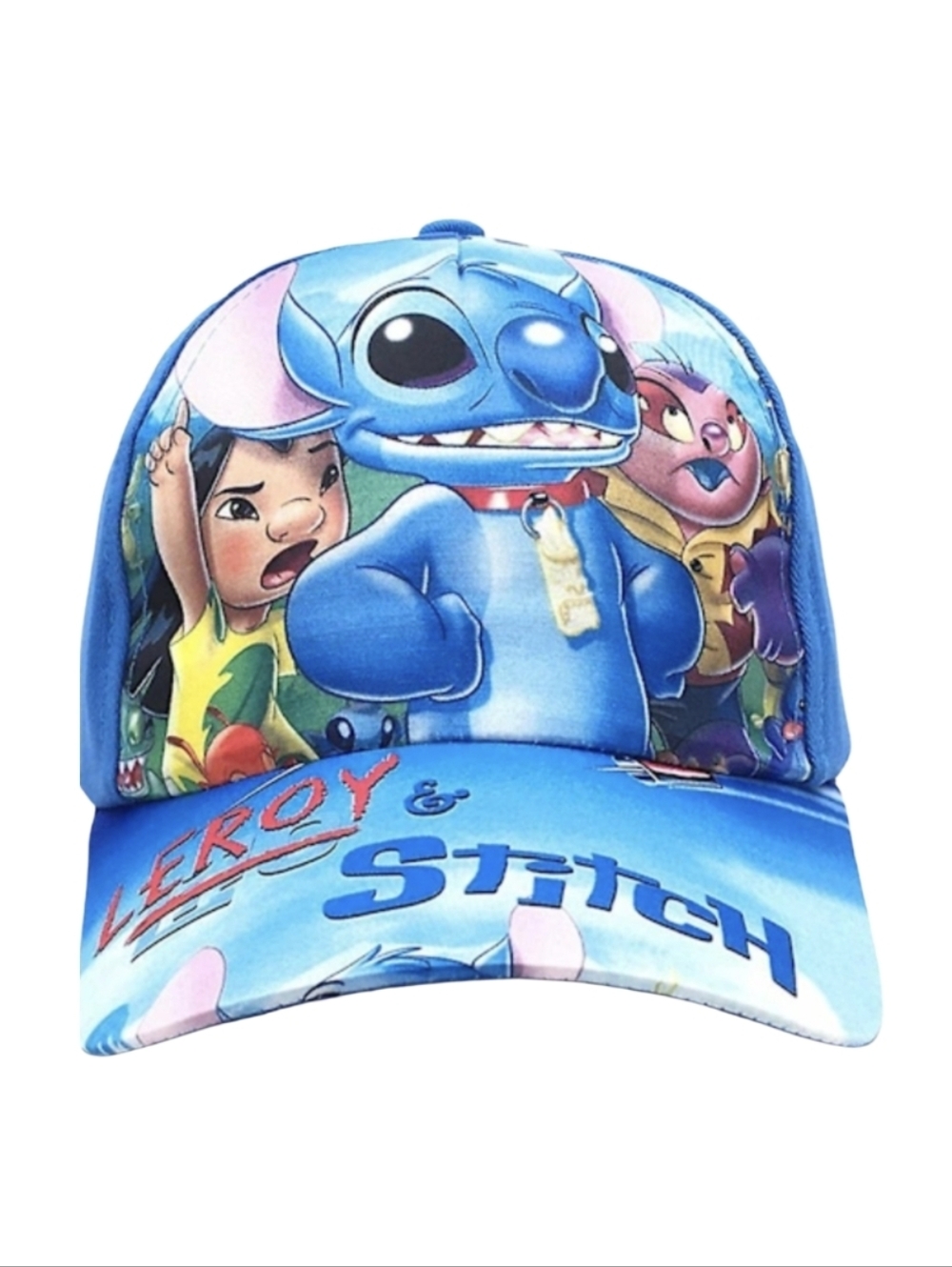 Disney Blue Stitch & Lilo Kids Character Cap
